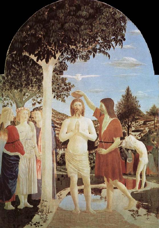 Piero della Francesca The Baptim of Christ